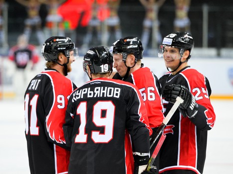 Матч звезд омского хоккея. Часть первая