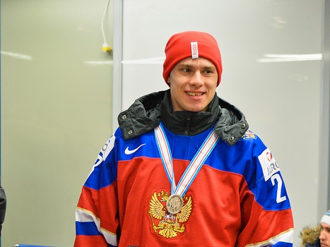 Встреча серебряного призера МЧМ-2016 Артура Лауты в аэропорту