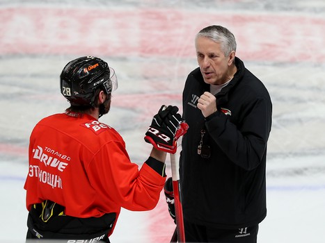 Раскатка «Авангарда» перед пятым матчем серии с «Металлургом»