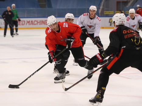 Тренировка «Авангарда» в Сочи