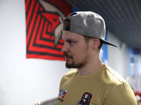 Тренировка «Авангарда» перед стартом финала Кубка Гагарина