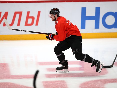 Раскатка «Авангарда» перед третьим матчем серии с «Ак Барсом»