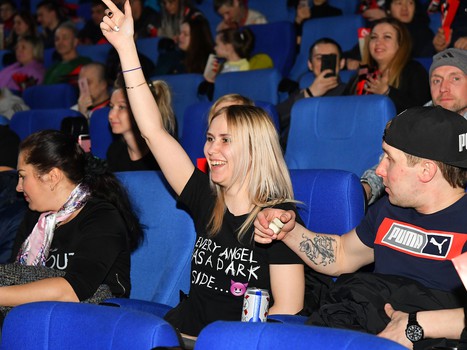 31.03.2019. Фан-зоны "Авангарда" в Омске 