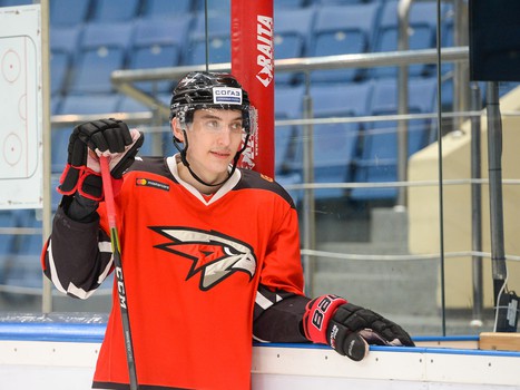 Раскатка «Авангарда» перед матчем против СКА