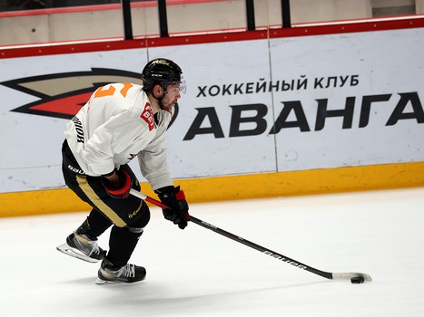 Тренировка «Авангарда» в Балашихе