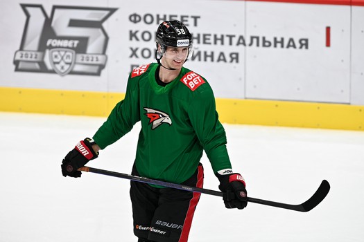 Раскатка «Авангарда» перед матчем с ЦСКА