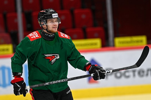 Раскатка «Авангарда» перед вторым матчем серии с «Локомотивом»