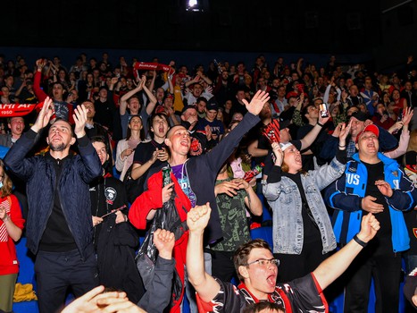 Омск празднует чемпионство «Авангарда»!