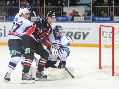 08.01.2015 "Авангард" - "Динамо" Мск 3:7