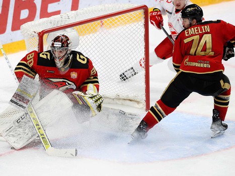 17.02.2022. Товарищеский матч. «Авангард» - «Спартак» 3:5