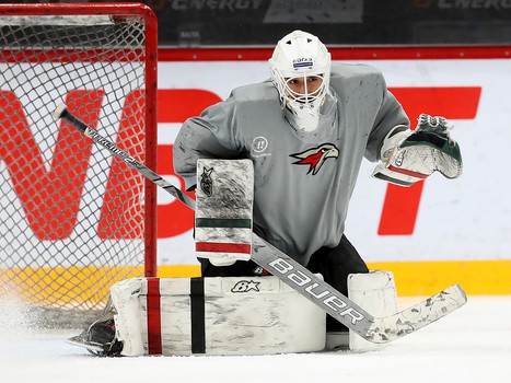 Раскатка «Авангарда» перед матчем с ХК «Сочи»