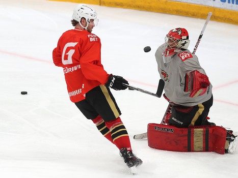 Открытая тренировка «Авангарда» перед плей-офф