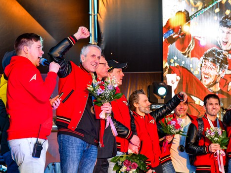 «Авангард» привёз Кубок Гагарина в Омск!