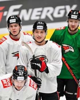 Раскатка «Авангарда» перед матчем с «Ак Барсом»