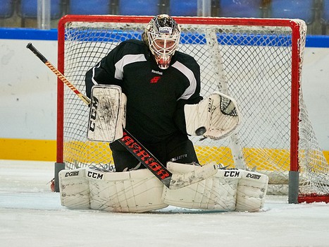 Раскатка "Авангарда" перед вторым матчем с "РоКи"