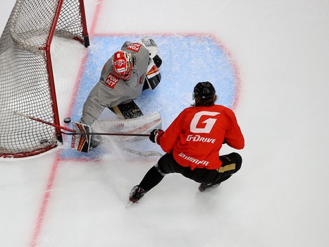 Тренировка «Авангарда» в Балашихе