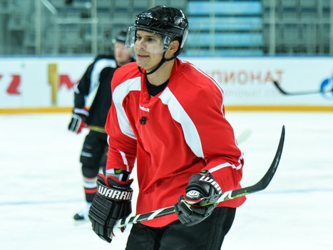 "Авангард" тренируется на льду "Арены Омск"