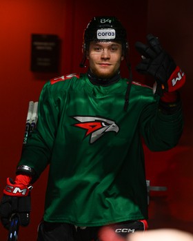 Раскатка «Авангарда» перед матчем с «Адмиралом»