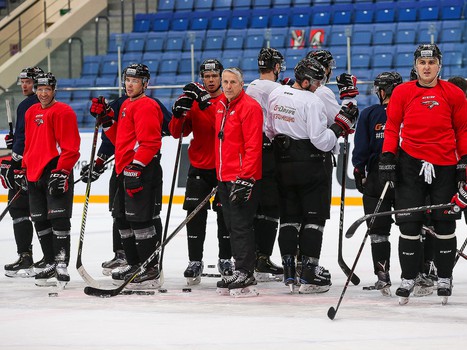 Первая тренировка Богдана Якимова в «Авангарде»