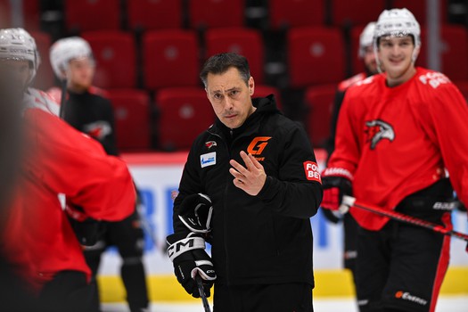 Тренировка «Авангарда» в Омске