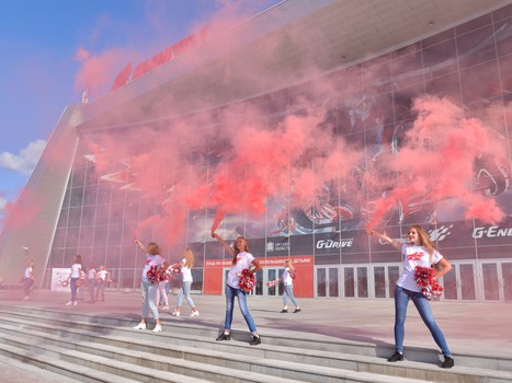 "Территория Авангарда". Часть 1. Площадь у арены