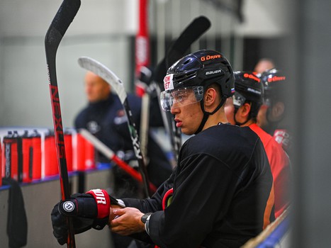 Тренировка «Авангарда» в ДХЦ