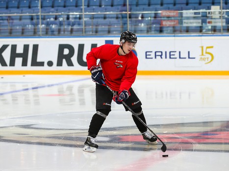 Открытая тренировка «Авангарда» для СМИ