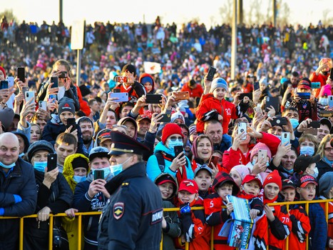 «Авангард» привёз Кубок Гагарина в Омск!