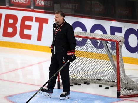 Тренировка «Авангарда» в Балашихе