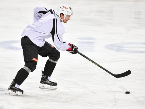 Тренировка "Авангарда" перед отправлением на выезд