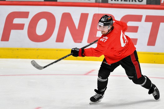 Раскатка «Авангарда» перед матчем с «Ак Барсом»