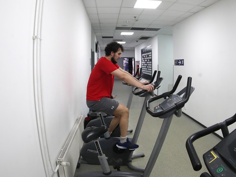 Раскатка «Авангарда» перед выездным матчем с «Ак Барсом»