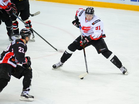 Тренировочный матч "Авангарда" с "Омскими Ястребами"