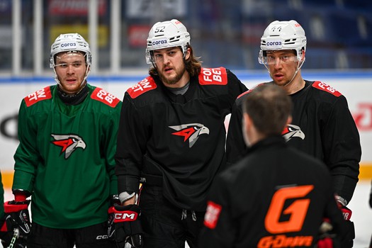 Раскатка «Авангарда» перед шестым матчем серии с «Локомотивом»