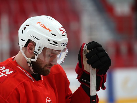 Раскатка «Авангарда» перед выездным матчем с «Автомобилистом»