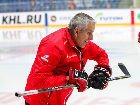 Раскатка «Авангарда» перед матчем с «Торпедо»