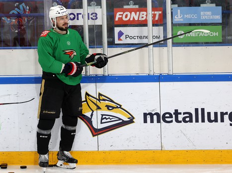 Раскатка «Авангарда» перед седьмым матчем серии в Магнитогорске