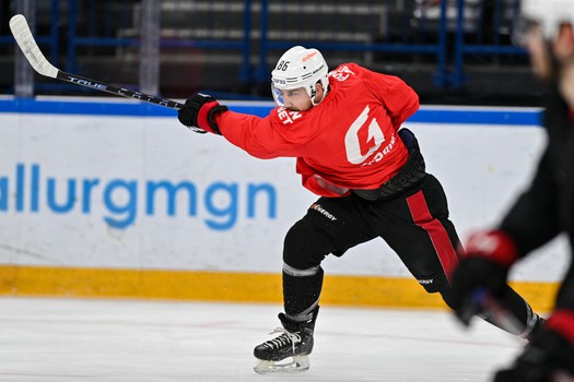 Раскатка «Авангарда» перед четвёртым матчем серии с «Металлургом» в Магнитогорске