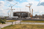 Строительство «Арены Омск»: итоги июля
