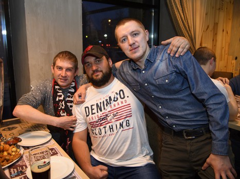 31.03.2019. Фан-зоны "Авангарда" в Омске 