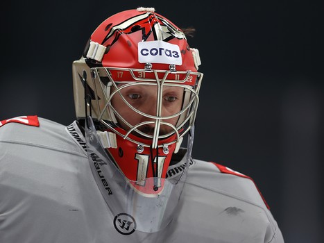 Раскатка «Авангарда» перед матчем с «Витязем»