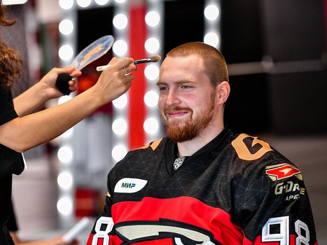 Бэкстейдж съёмки профайлов на сезон 2023/24