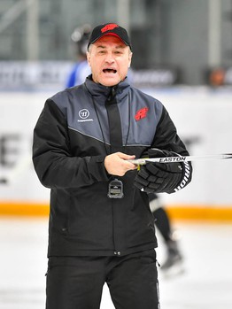 Открытая тренировка "Авангарда" для СМИ