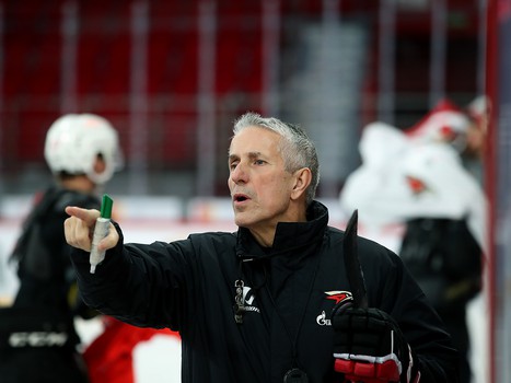 Раскатка «Авангарда» перед выездным матчем с «Автомобилистом»