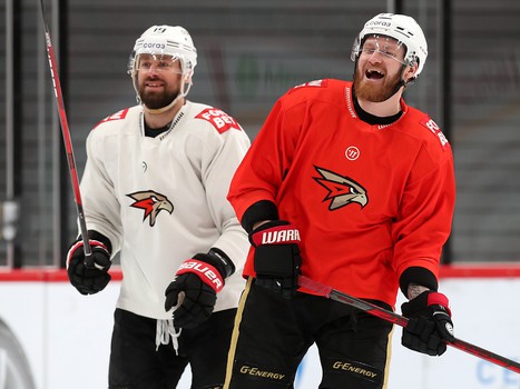 Открытая тренировка «Авангарда» перед вторым раундом плей-офф