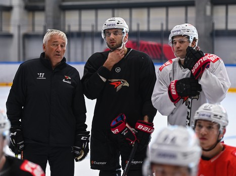 Тренировка «Авангарда» в Омске
