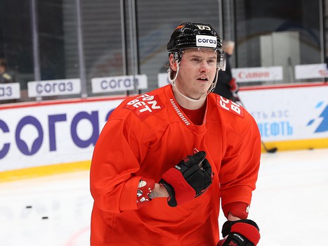 Тренировка «Авангарда» во время паузы в чемпионате