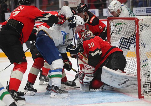 01.03.2020. 1/4 финала Конференции Восток, 1 матч. «Авангард» - «Салават Юлаев» 5:2