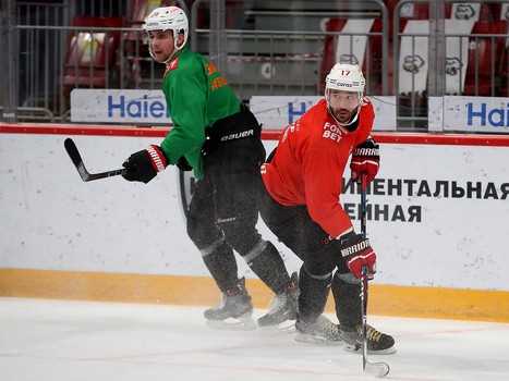 Раскатка «Авангарда» перед выездным матчем с «Трактором»