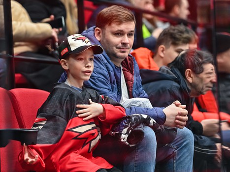 Открытая тренировка «Авангарда» перед вторым раундом плей-офф